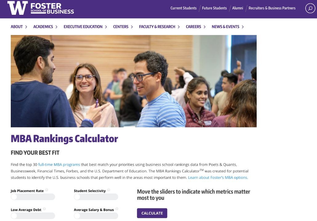 Rankings Calculator Redesign CASE